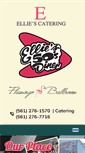 Mobile Screenshot of elliescatering.com